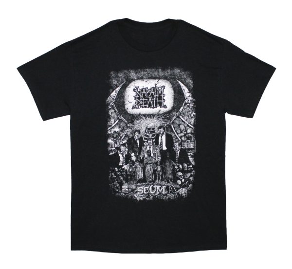 Napalm Death Scum Vintage - Black