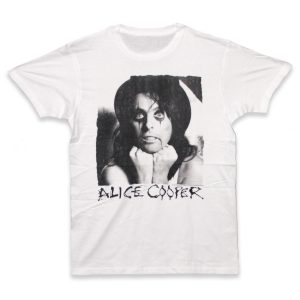 Alice Cooper Photograph - White