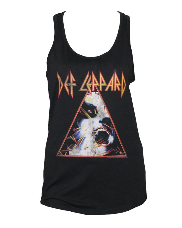 Def Leppard NOBGHYST Ladies' Racerback