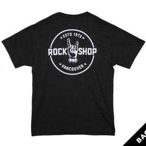 Rock Shop Back Logo Shirt - Black