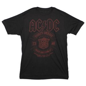 AC/DC Done Dirt Cheap Badge - Black