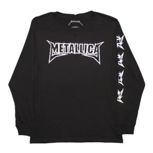 Metallica Logo Longsleeve - BLK