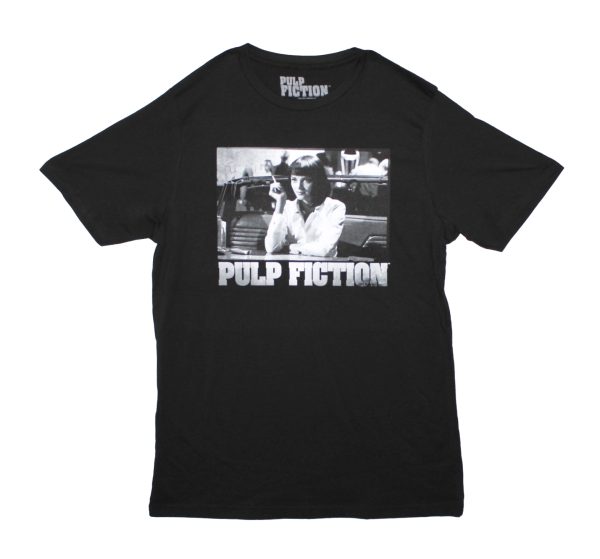 Pulp Fiction Smoking Mia - Black