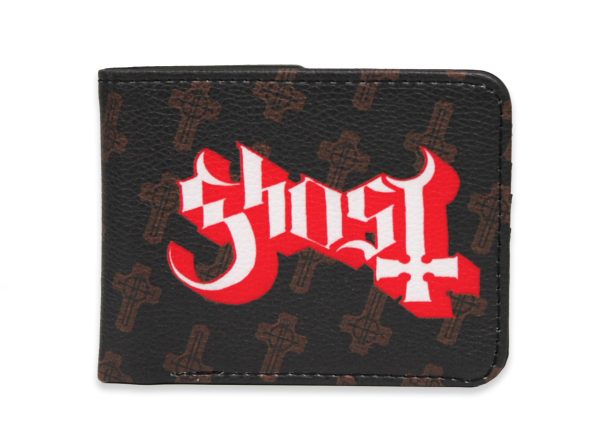 Ghost Red Crucifix Wallet