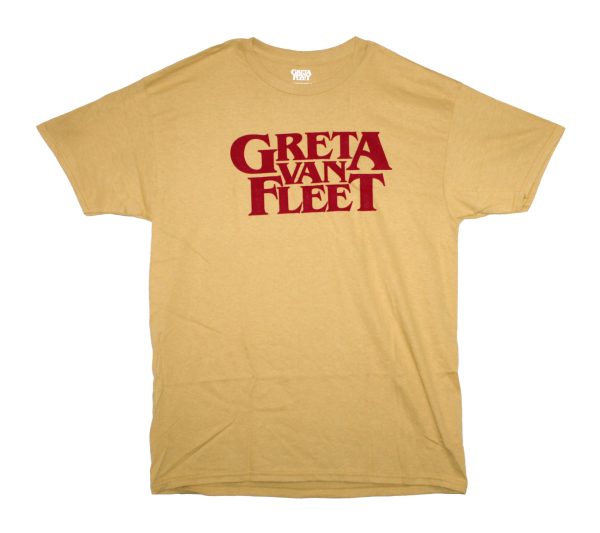 Greta Van Fleet Old Gold Logo - Faded Gold