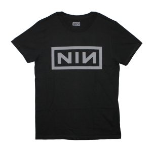 Nine Inch Nails Grey Logo - Black