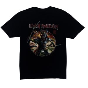 Iron Maiden Warrior Eddie Circle - BLK