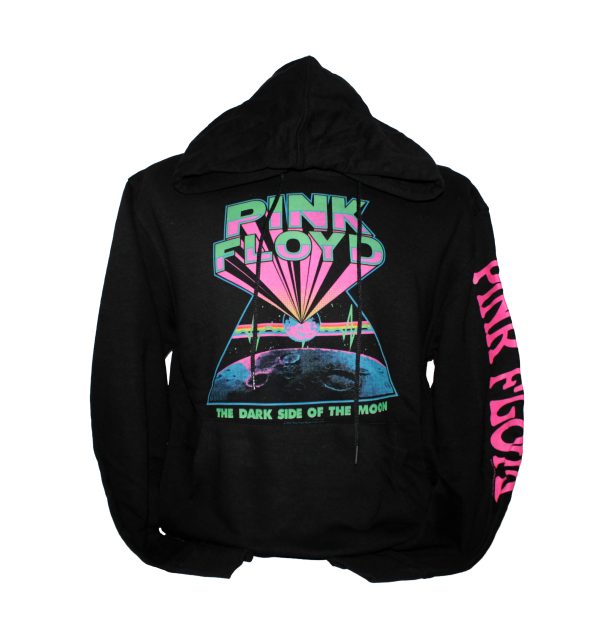 Dark Side Blacklight Hoodie - Black