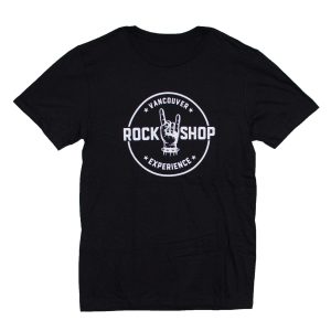 Rock Shop Large Front Logo - Black