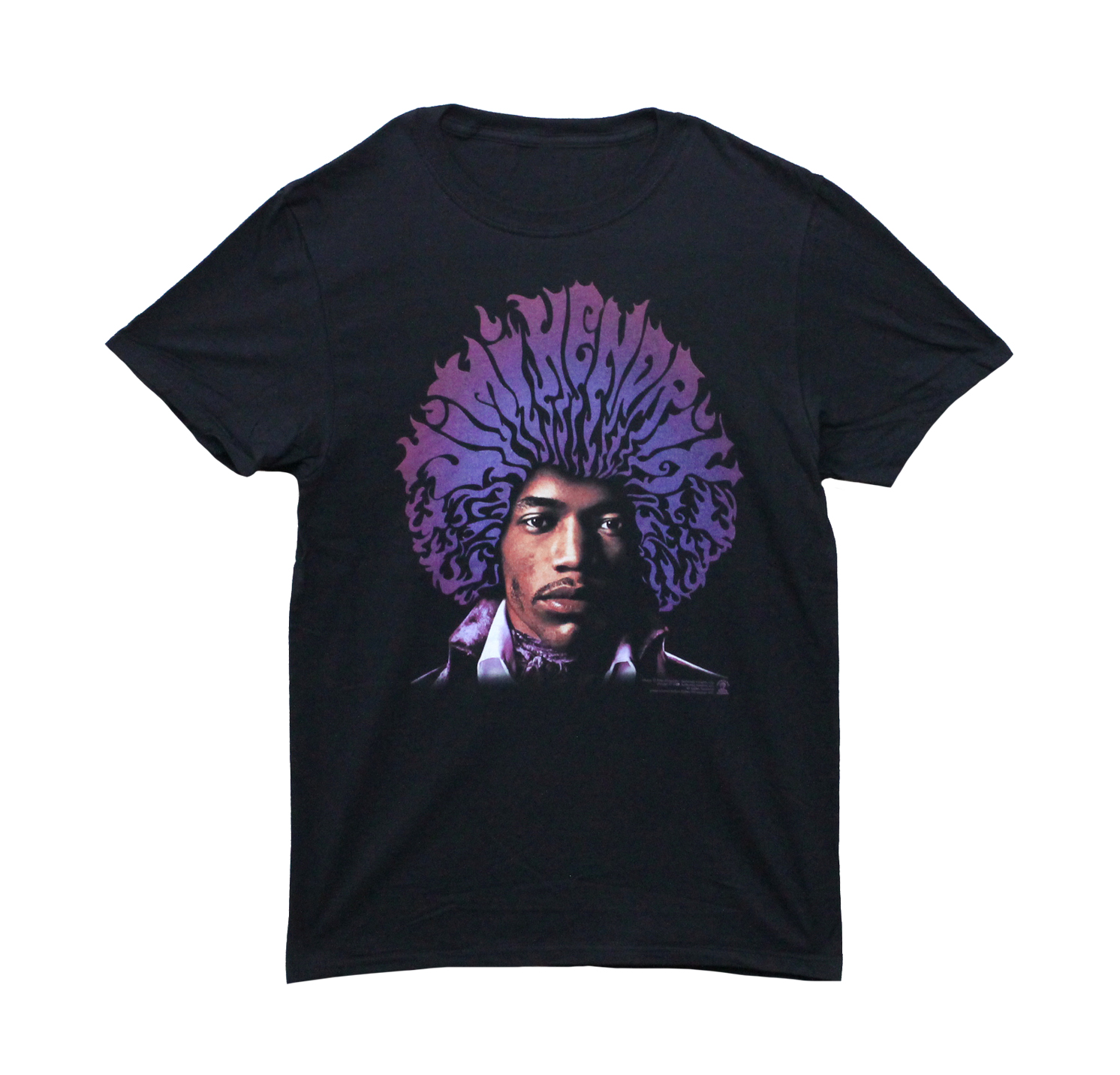 Jimi Hendrix Name Fro - Black - Vancouver Rock Shop