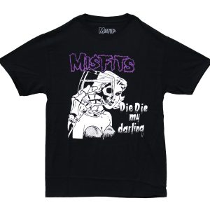 Misfits Die Die My Darling No Back Print - Black