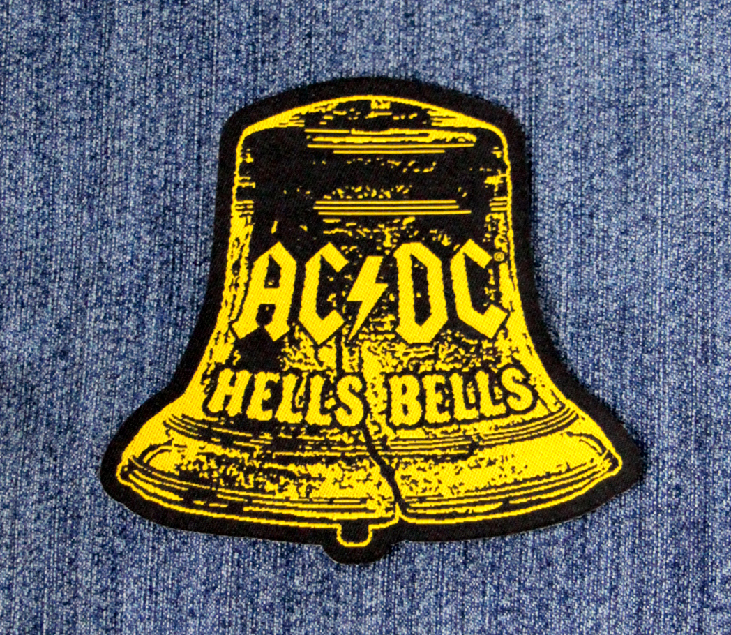 AC/DC Hells Bell Bell Patch - Vancouver Rock Shop