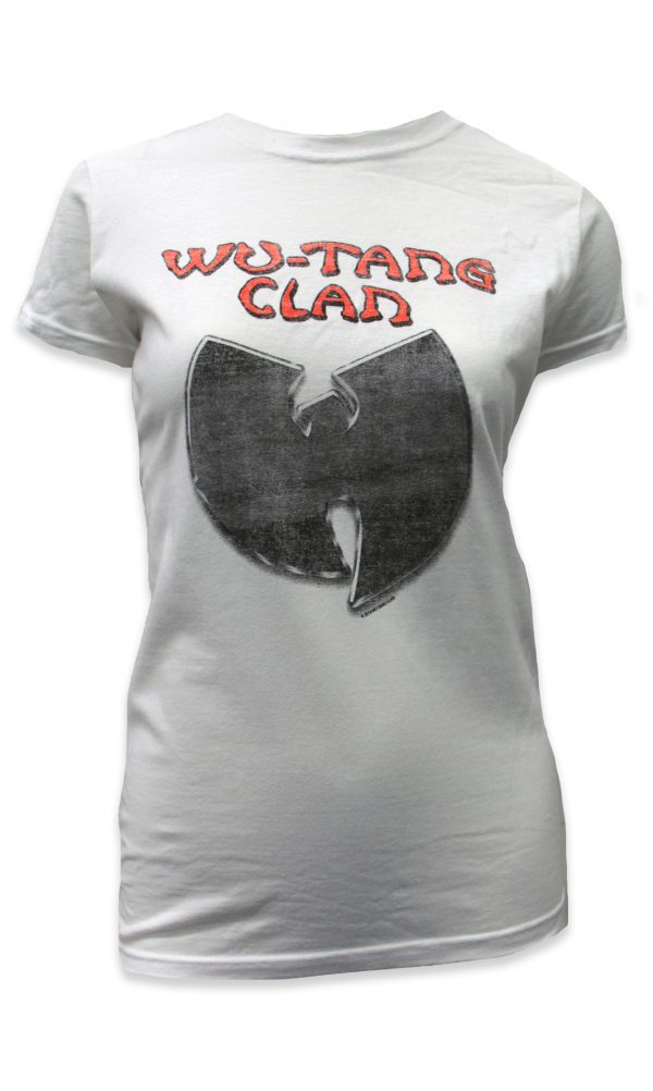 Wu-tang Clan with logo-White