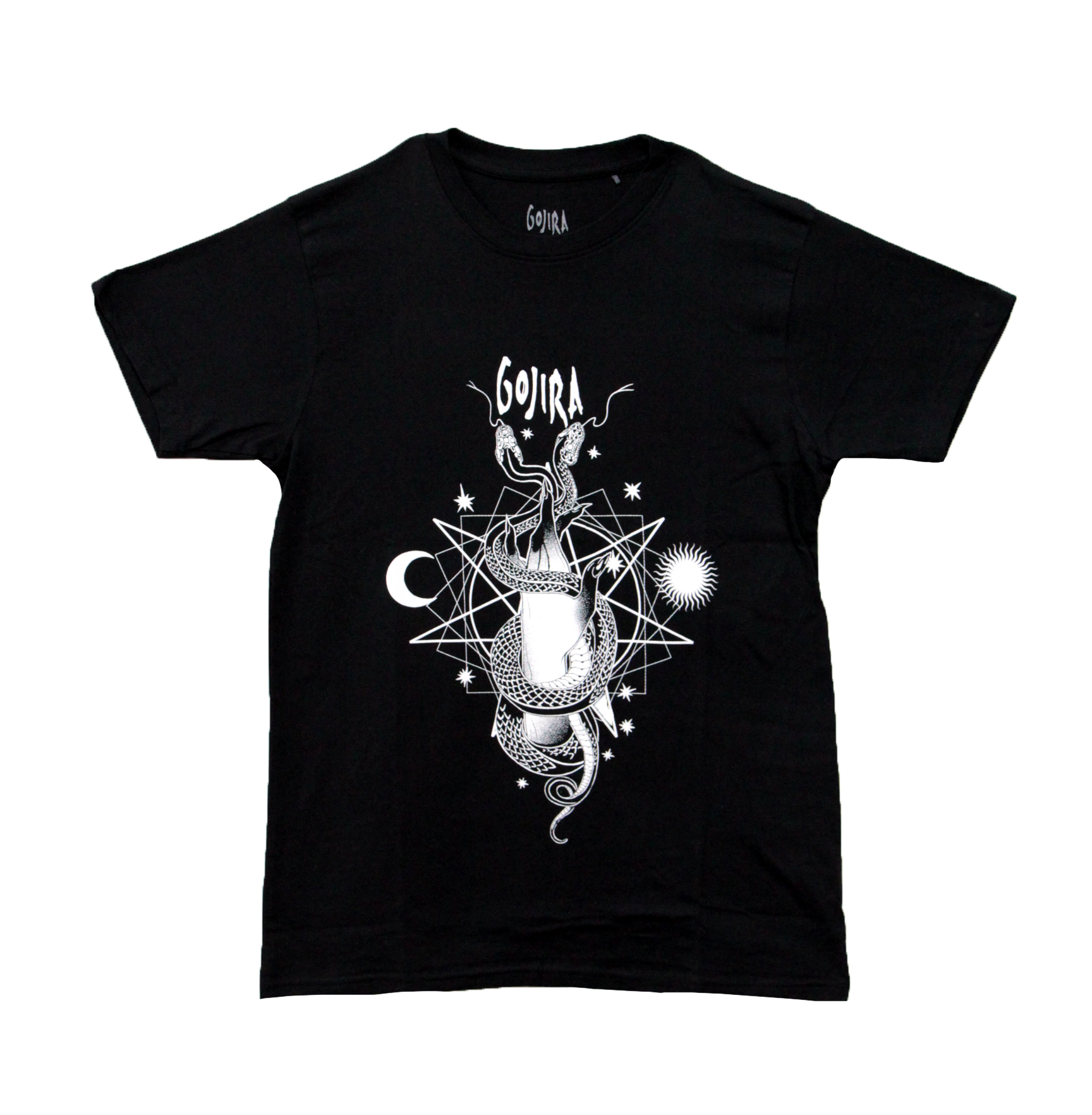 Maglietta Ufficiale Gojira Celestial Snakes – Uomo/unisex, 100% Cotone, Serigrafia Di Qualità, Taglie S-XXXL