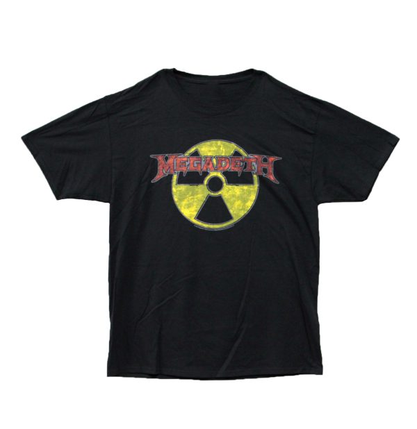 Megadeth - Radioactive Logo -BLK