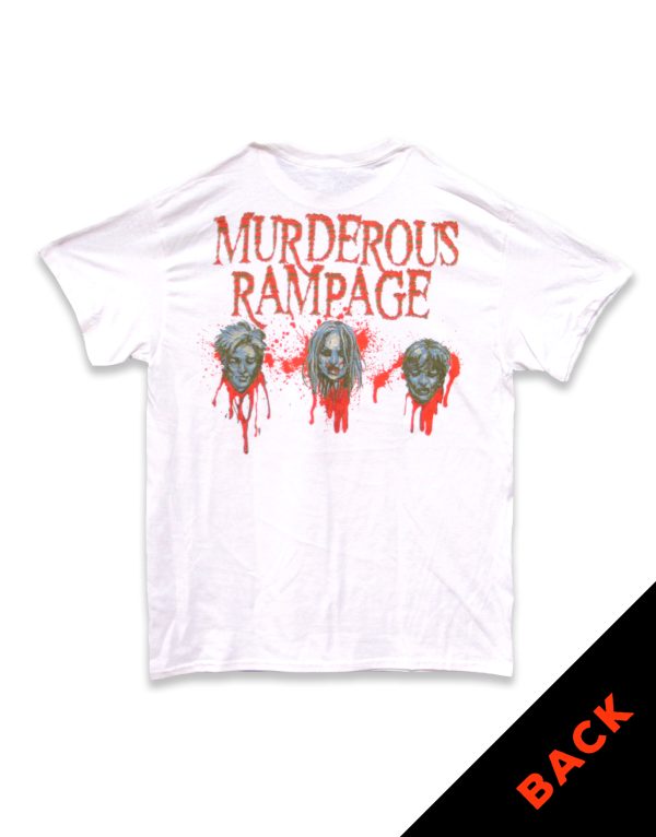 Cannibal Corpse Rampage Logo - White - Image 2