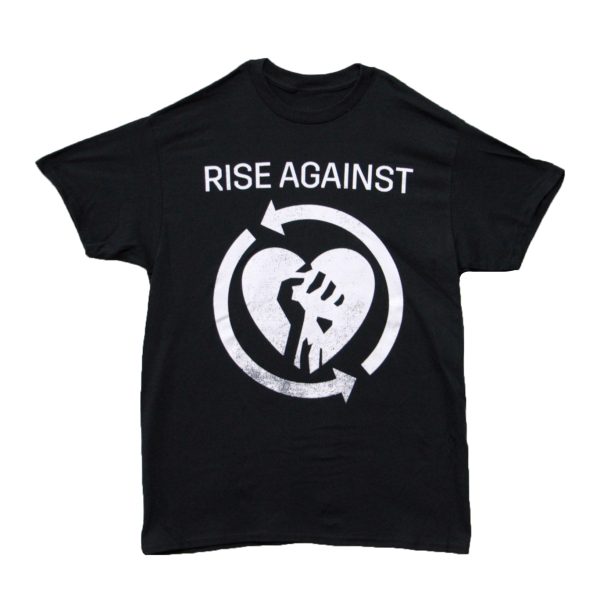 Rise Against - Heart Fist Logo - BLK