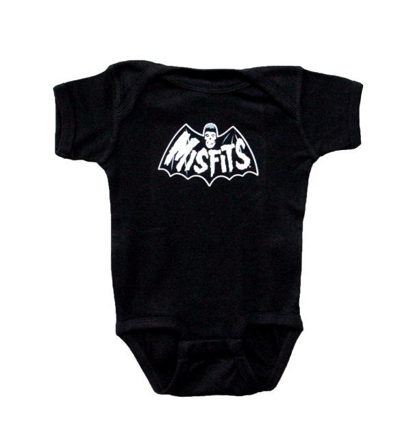 Misfits Bat Fiend Onesie - Black