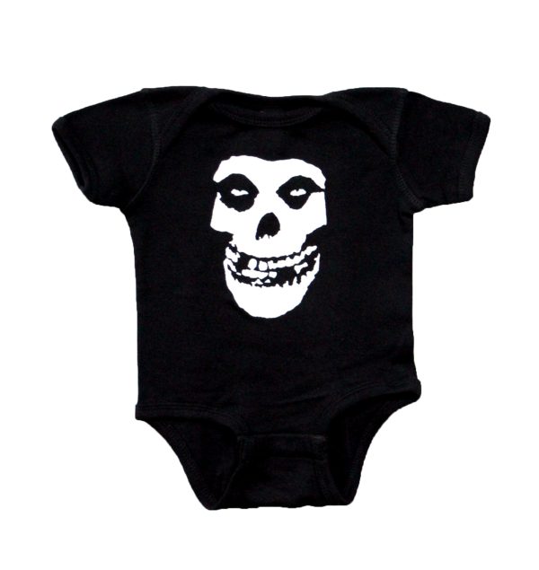 Misfits Fiend Skull Onesie - Black