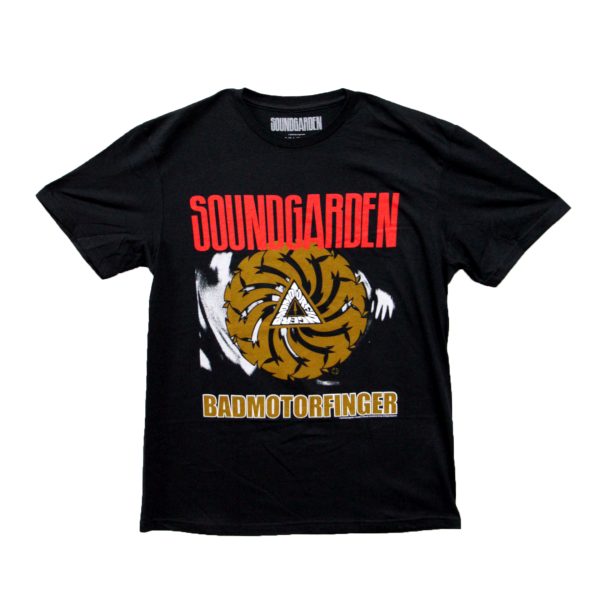 Soundgarden Badmotorfinger W/ Text - Black