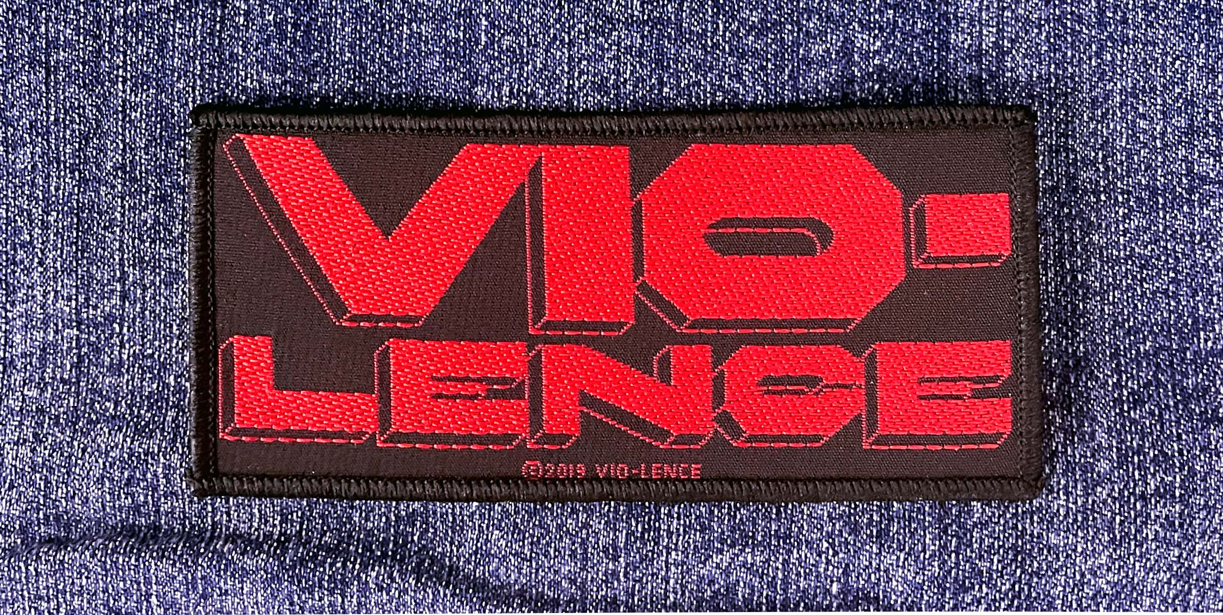 Vio-lence Logo Sew-On Patch - Vancouver Rock Shop