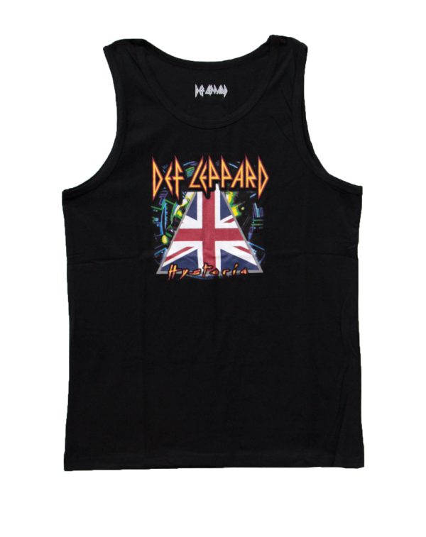 Def Leppard Union Hysteria Tank Top - BLK