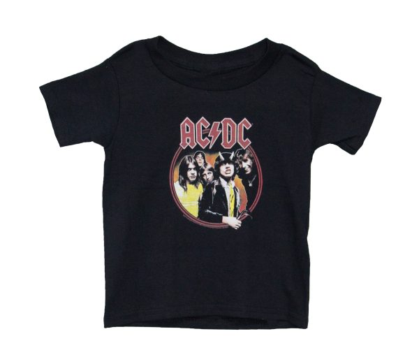 AC/DC Highway to Hell Circle Toddler Tee