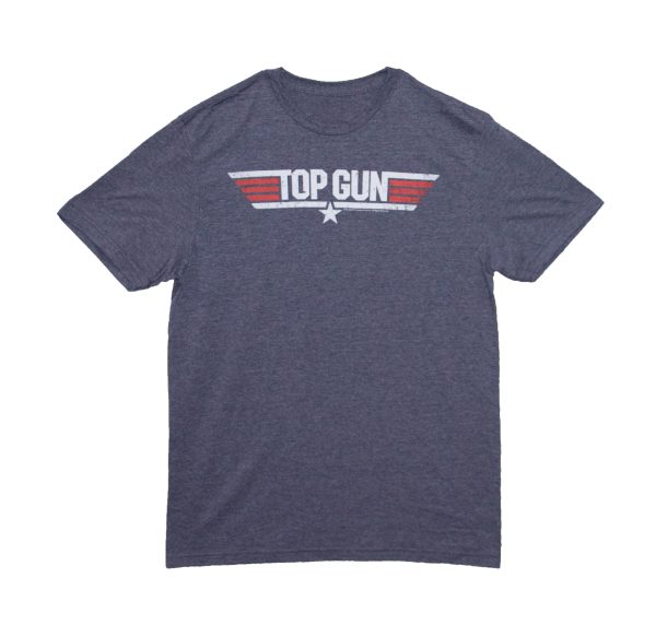 Top Gun Logo - Navy Heather