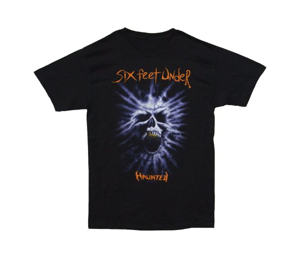 Six Feet Under - Haunted Logo - BLK