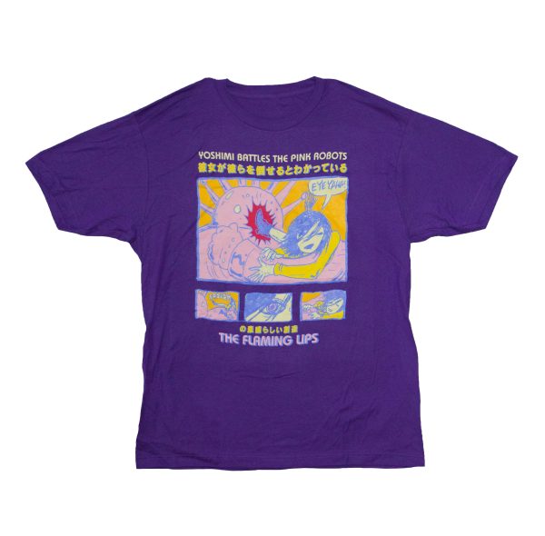 The Flaming Lips Yoshimi Logo-Purple