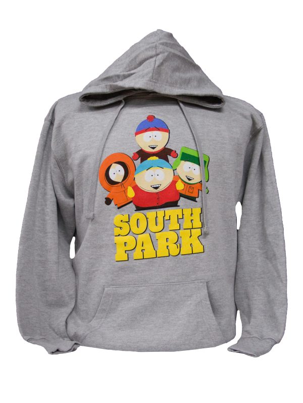 South Park - Gang - Pullover Hoodie HTHR GRY