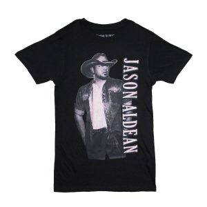 Jason Aldean Vert Portrait - BLK