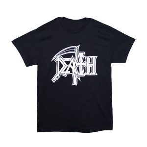 Death - White Logo - BLK