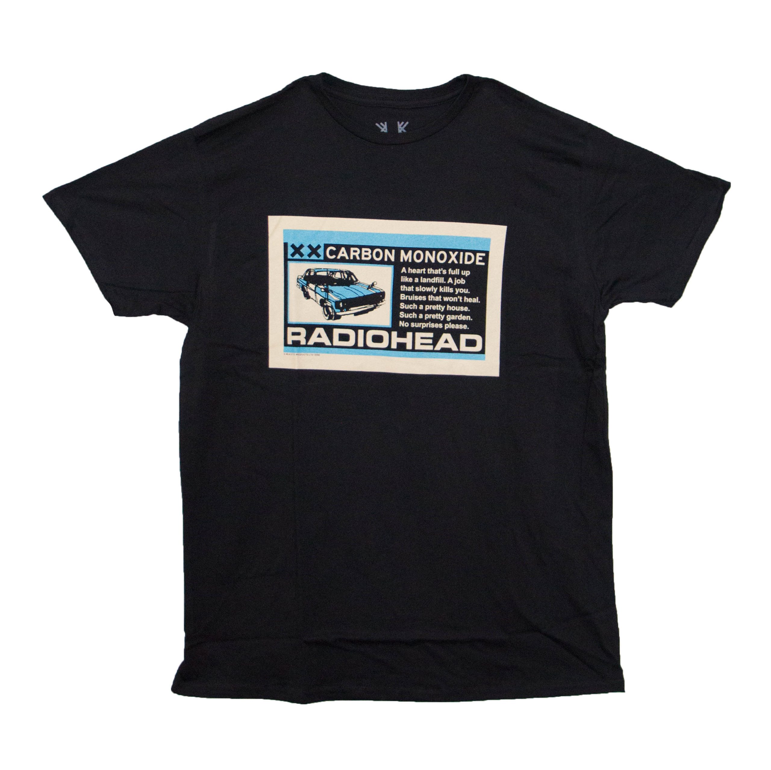 Radiohead Carbon Patch-BLK - Vancouver Rock Shop