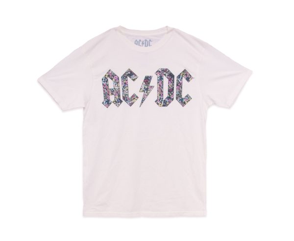 AC/DC Floral Lettering