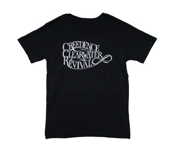 Creedence Clearwater Revival (CCR) - Vintage Logo - BLK