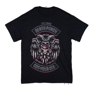 Five Finger Death Punch - Biker Badge - BLK