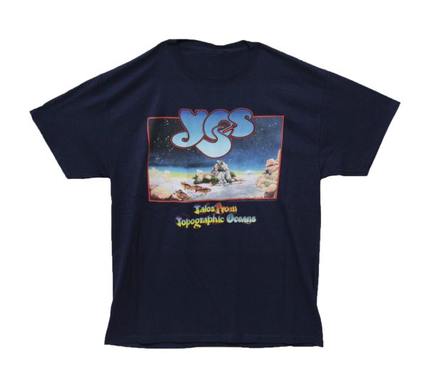 Yes Tales From the Topographic Ocean Cover - Navy