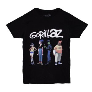 Gorillaz - Spray Logo - BLK