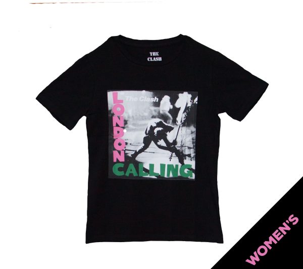 The Clash - London Calling Women's Tee - BLK