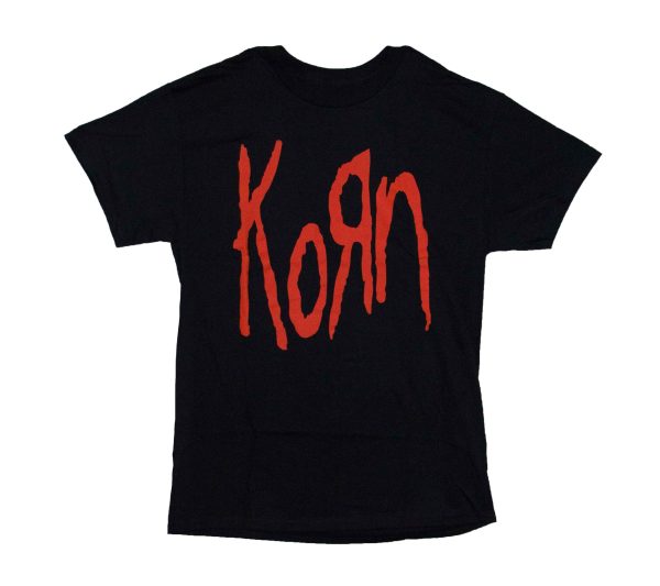 Korn - Red Logo - BLK