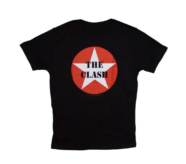 The Clash - Red Star Badge - BLK