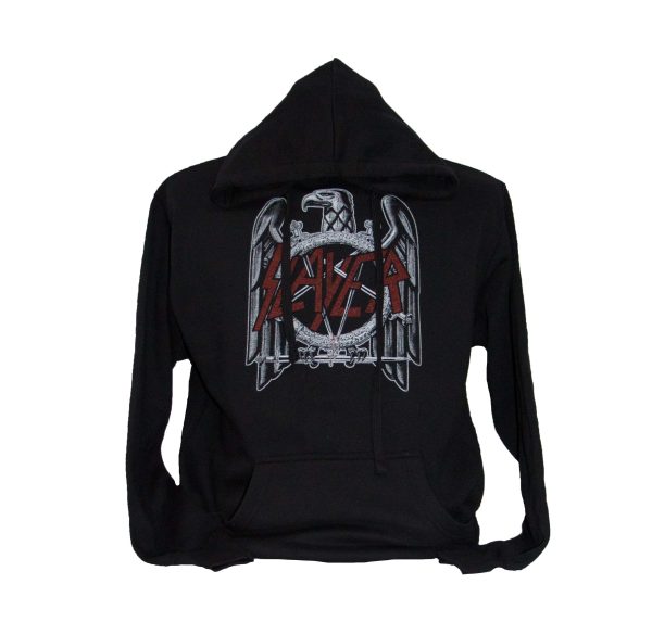 Slayer - Black Eagle Logo Pullover Hoodie - BLK