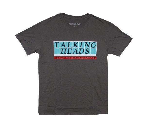 Talking Heads - Tiled Logo - GREY