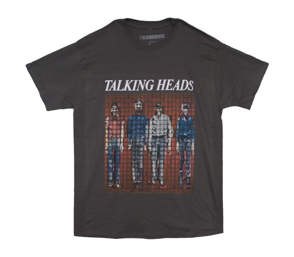 Talking Heads - Pixel Portrait - GREY