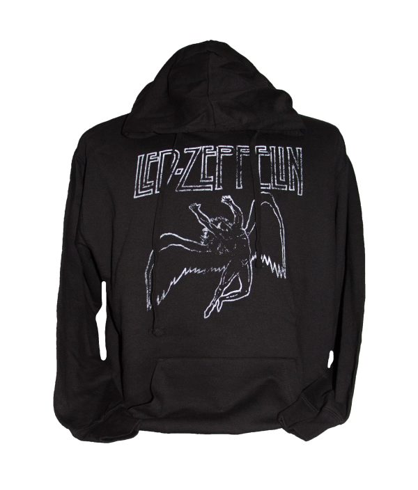 Led Zeppelin - Angel/Icarus Pullover Hoodie - BLK