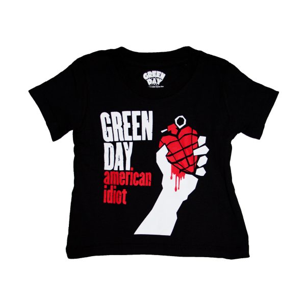 Green Day - American Idiot Youth Tee - BLK