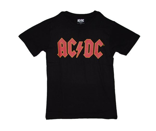 AC/DC  - Red Logo Ver. 2 - BLK