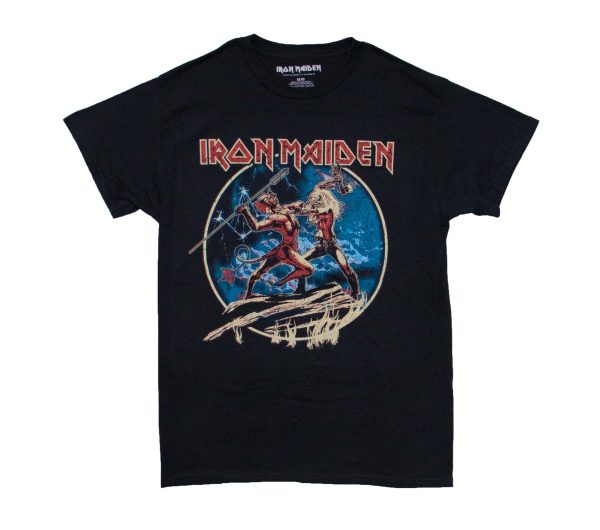 Iron Maiden - Fight Club (Run To The Hills) - BLK