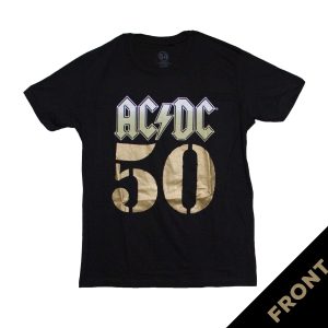 AC/DC - FIFTY Gold "Bolt Array" - BLK